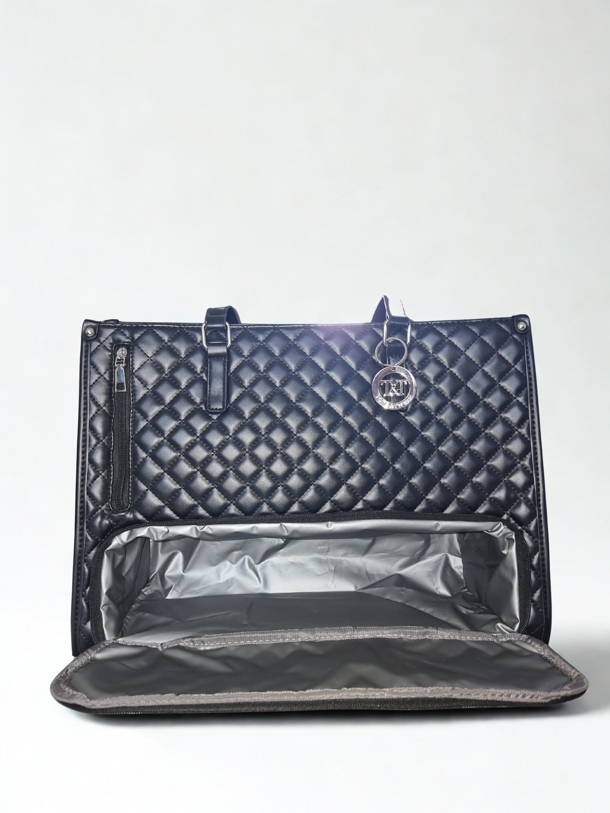 Black Tote Bag with Lunch Compartment | Tote&Tweak UK