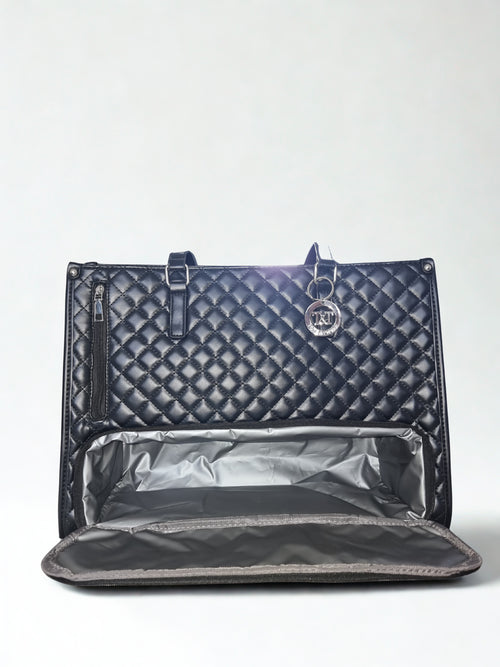 Black Tote Bag with Lunch Compartment | Tote&Tweak UK