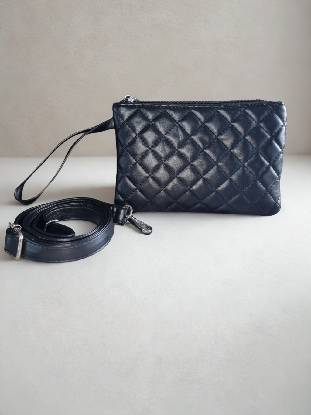 Black Tote Bag with Lunch Compartment | Tote&Tweak UK